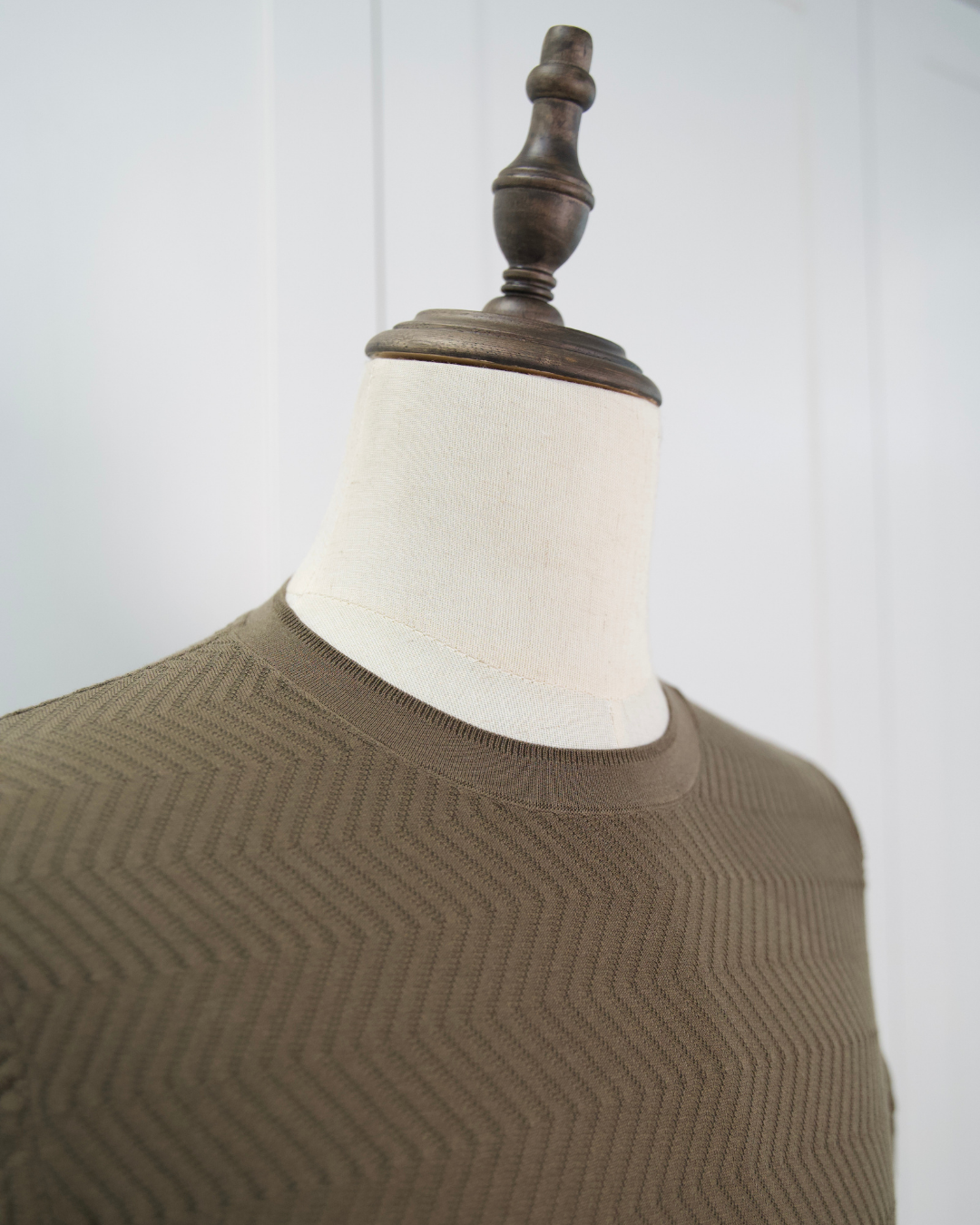 Waved Knit Tee