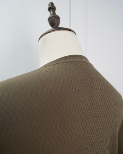 Waved Knit Tee