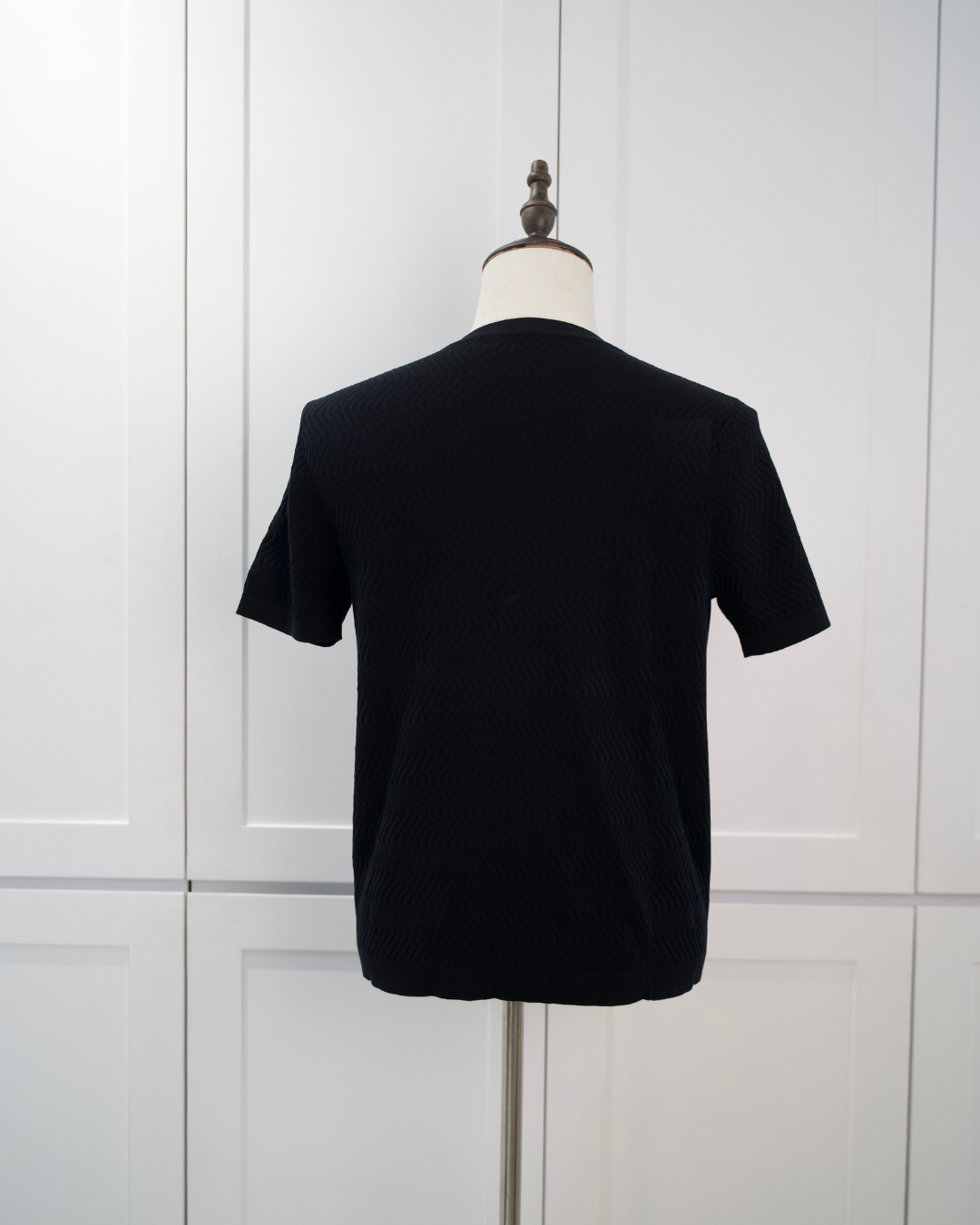 Waved Knit Tee
