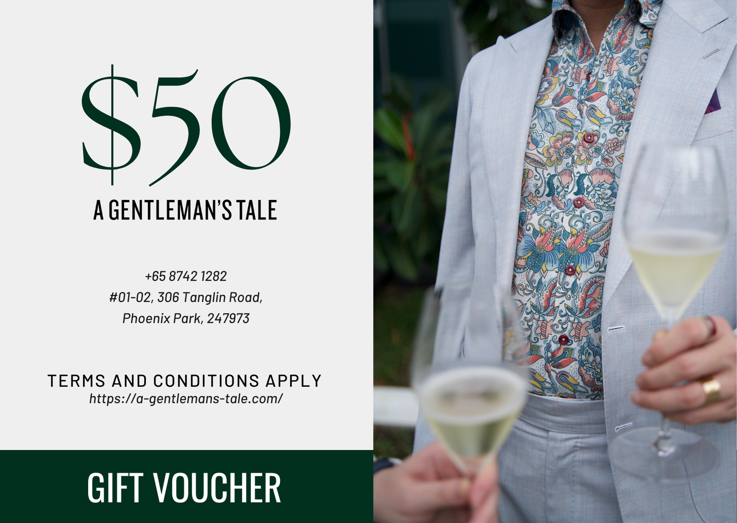 A Gentleman's Tale Gift Voucher