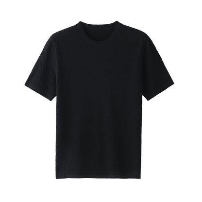 Waved Knit Tee
