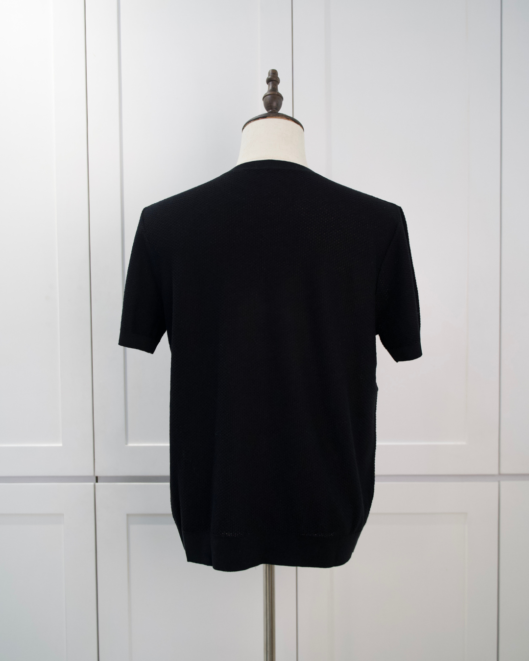 Textured Cotton-Silk Tee