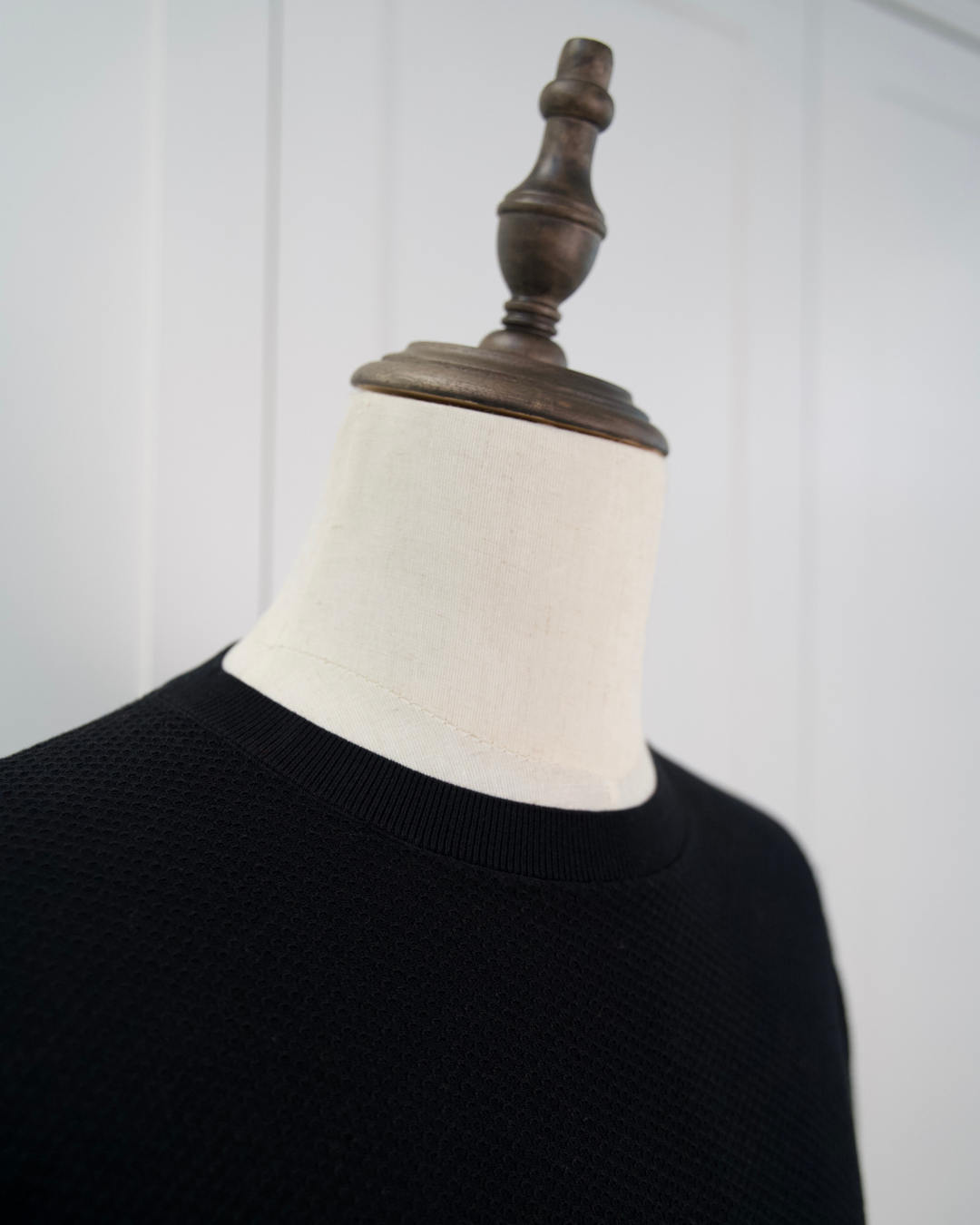 Textured Cotton-Silk Tee
