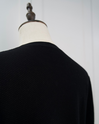 Textured Cotton-Silk Tee