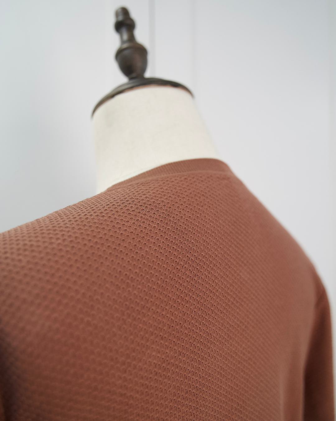 Textured Cotton-Silk Tee